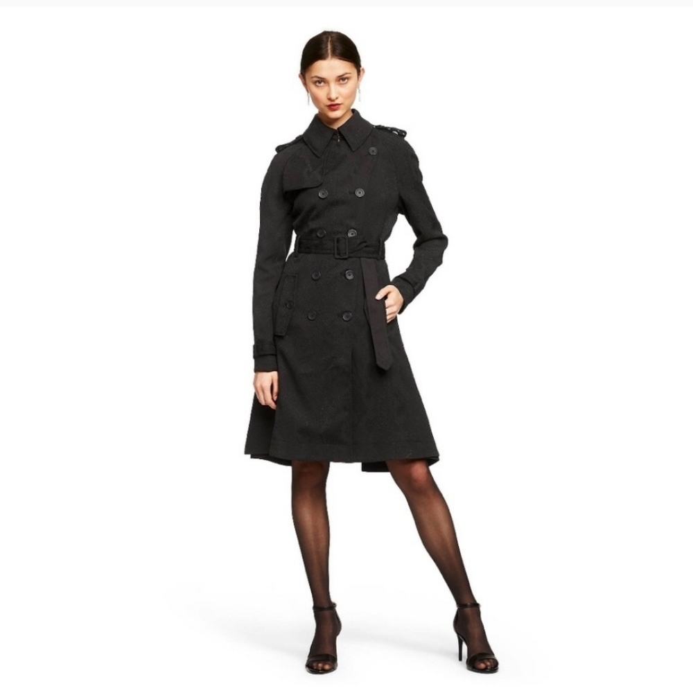 Altuzarra x Target Trench Coat - Black (NWT)